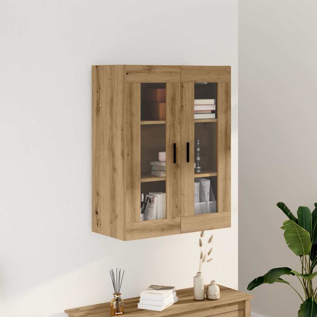 Wall Mounted Cabinet Artisan Oak 69.5x34x90 cm